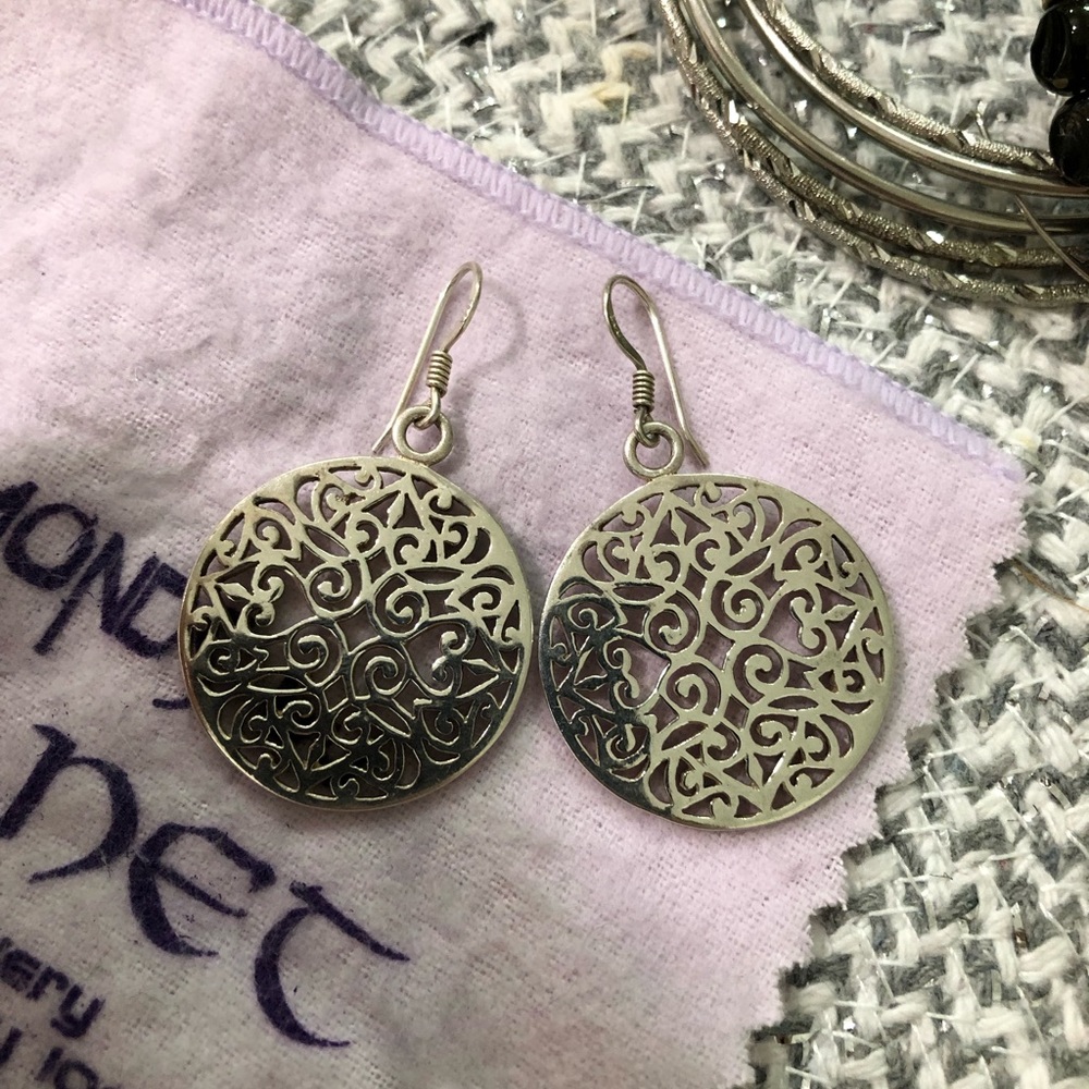 Sterling silver earrings
